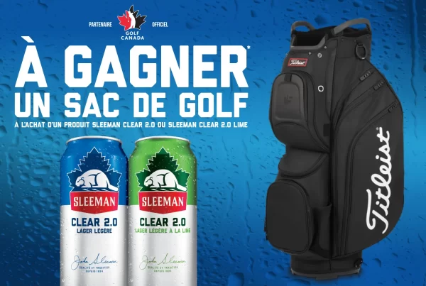CONCOURS SLEEMAN CLEAR SAC DE GOLF