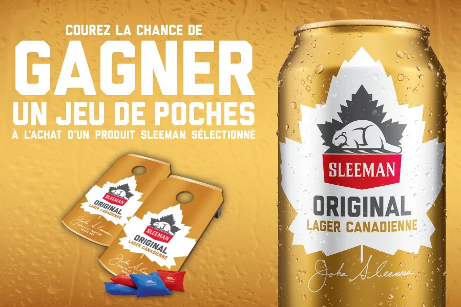 CONCOURS JEU DE POCHES SLEEMAN