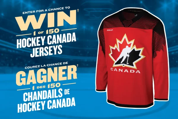 Sleeman Enter to Win 1 of 150 Hockey Canada Jerseys