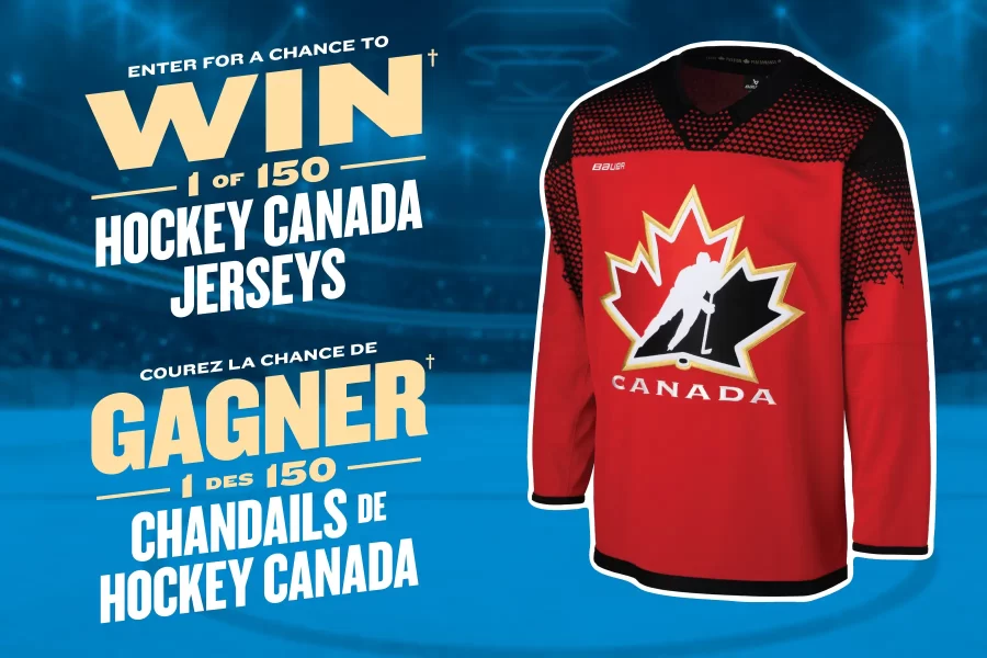 Sleeman Enter to Win 1 of 150 Hockey Canada Jerseys